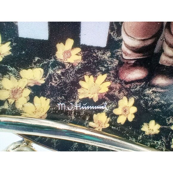 MJ Hummel Little Companions Come Back Soon Plate Danbury Mint Limited Edition 8 - Picture 4 of 12